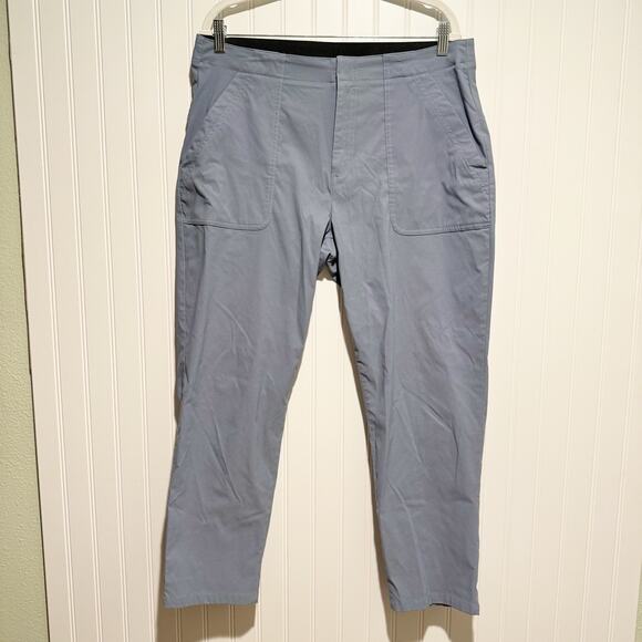 Eddie Bauer Blue Horizon Straight Ankle Pants Pull On Size 14 - Picture 2 of 6